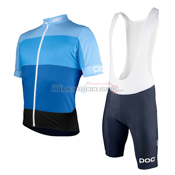 Abbigliamento Ciclismo POC Fondo Elements azzurro